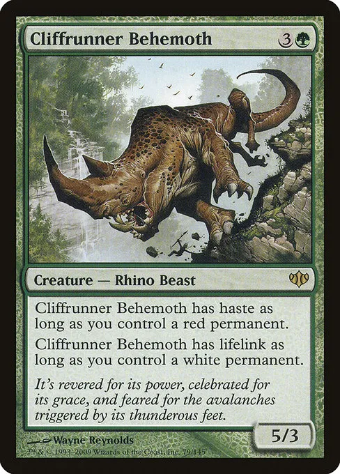 Cliffrunner Behemoth · Conflux 79/145