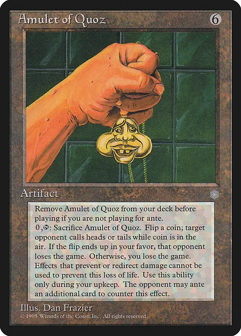 Amulet of Quoz · Ice Age 308/383