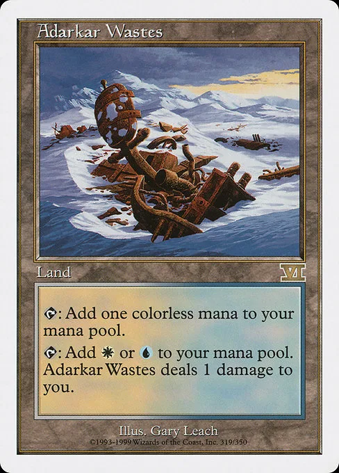 Adarkar Wastes · Classic Sixth Edition 319/351
