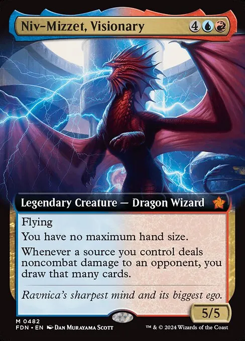 Niv-Mizzet, Visionary · Foundations 482/771