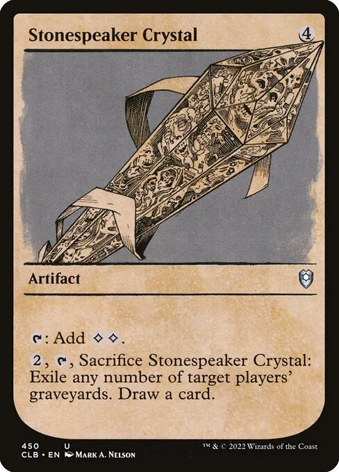 Stonespeaker Crystal · Commander Legends: Battle for Baldur's Gate 450/936