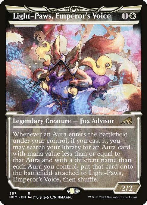 Light-Paws, Emperor's Voice · Kamigawa: Neon Dynasty 367/531