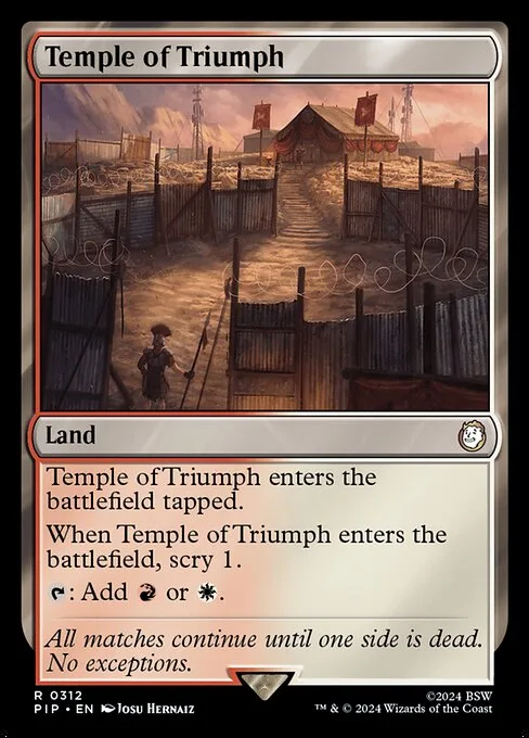 Temple of Triumph · Fallout 312/1068