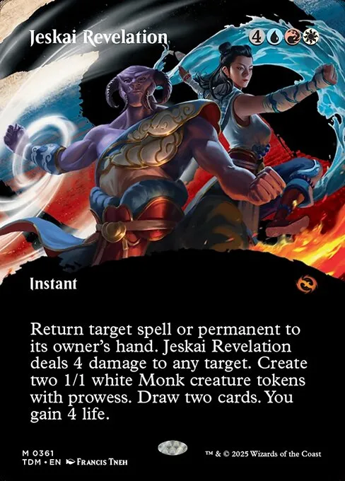 Jeskai Revelation · Tarkir: Dragonstorm 361/427