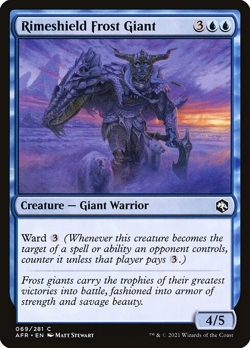 Rimeshield Frost Giant · Adventures in the Forgotten Realms 69/424