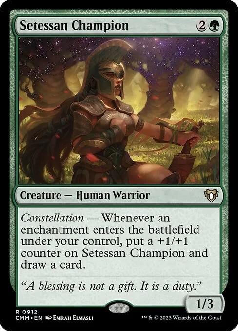 Setessan Champion · Commander Masters 912/1067