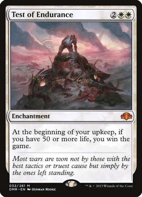 Test of Endurance · Dominaria Remastered 32/457