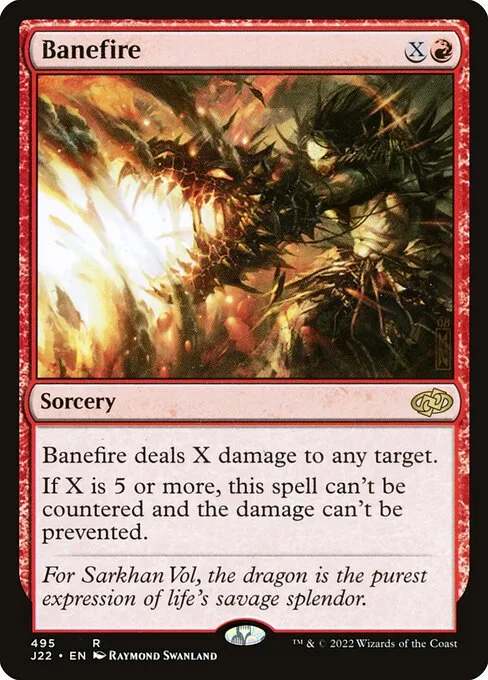 Banefire · Jumpstart 2022 495/835