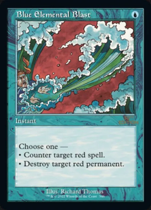 Blue Elemental Blast · 30th Anniversary Edition 346/594