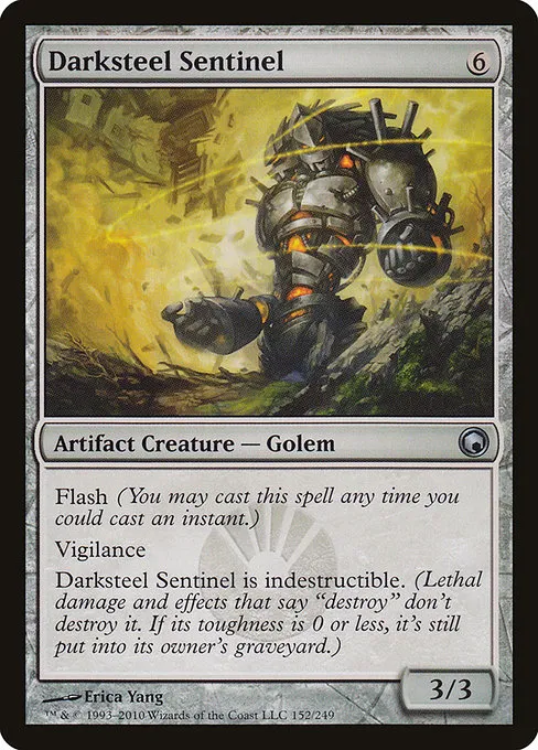 Darksteel Sentinel · Scars of Mirrodin 152/249