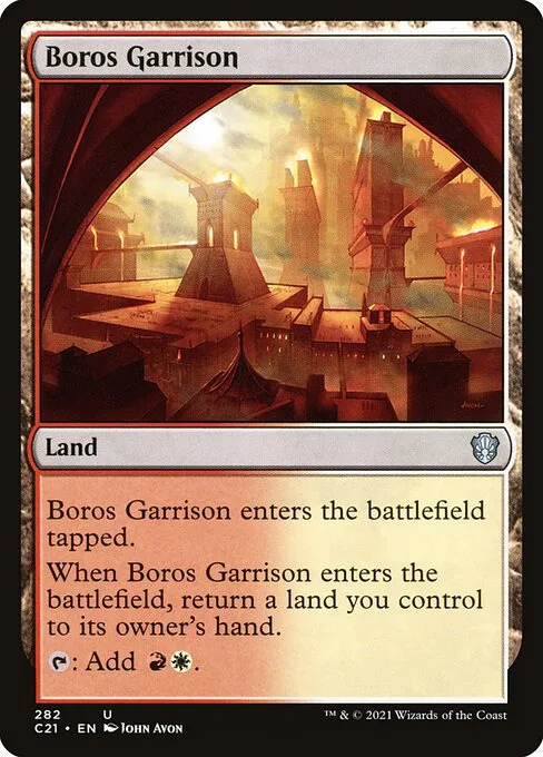 Boros Garrison · Commander 2021 282/409