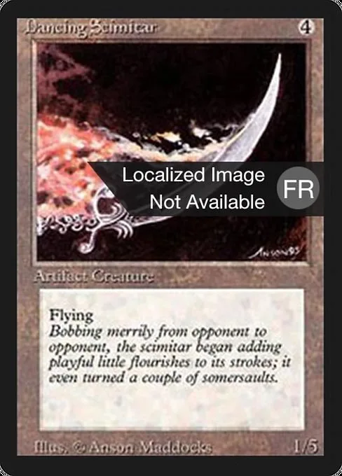 Dancing Scimitar · Foreign Black Border 243/307