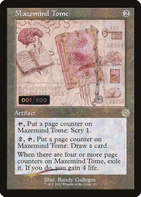 Mazemind Tome · The Brothers' War Retro Artifacts 93z/189