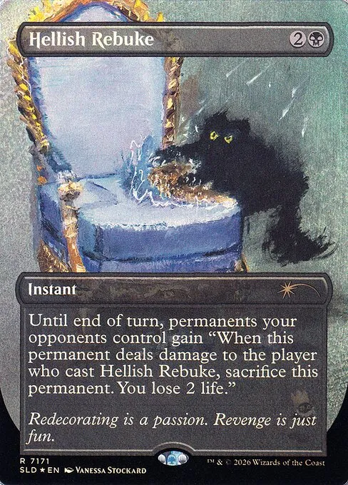 Hellish Rebuke · Secret Lair Drop 7171/2547