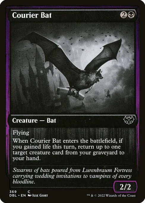 Courier Bat · Innistrad: Double Feature 369/535