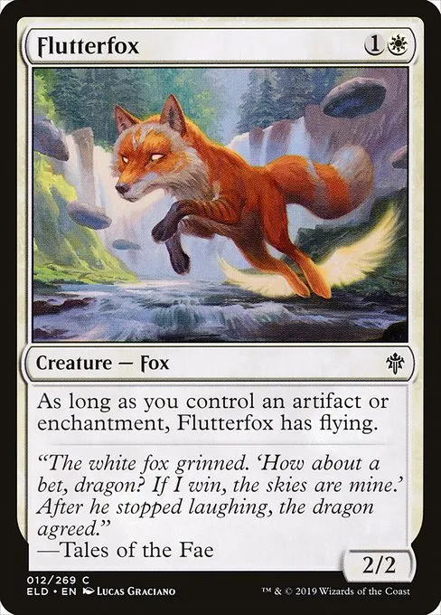 Flutterfox · Throne of Eldraine 12/398