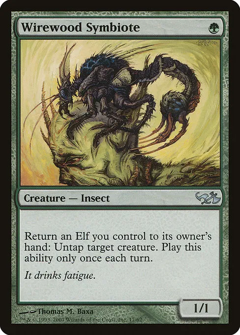 Wirewood Symbiote · Duel Decks: Elves vs. Goblins 17/62