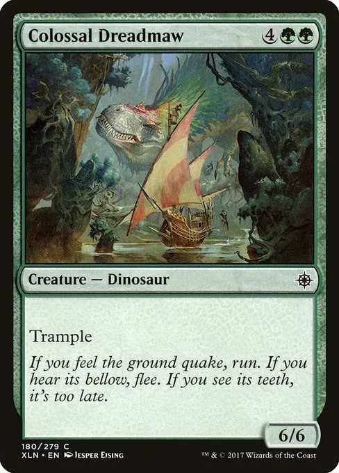 Colossal Dreadmaw · Ixalan 180/289