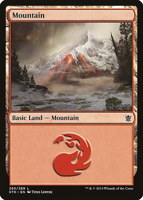 Mountain · Khans of Tarkir 265/293