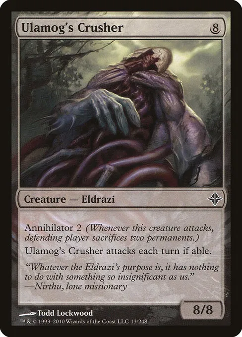 Ulamog's Crusher · Rise of the Eldrazi 13/248