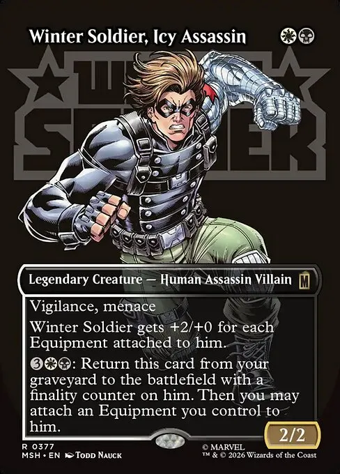Winter Soldier, Icy Assassin · Marvel Super Heroes 377/24