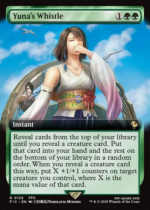 Yuna's Whistle · Final Fantasy Commander 126/486