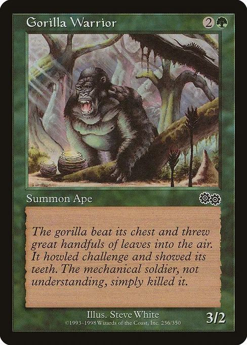 Gorilla Warrior · Urza's Saga 256/357