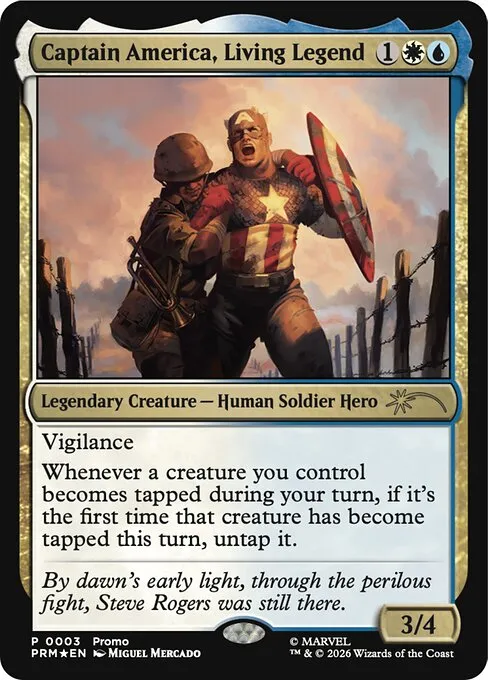 Captain America, Living Legend · Media and Collaboration Promos 2026-16/93