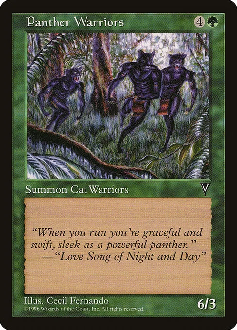Panther Warriors · Visions 115/167