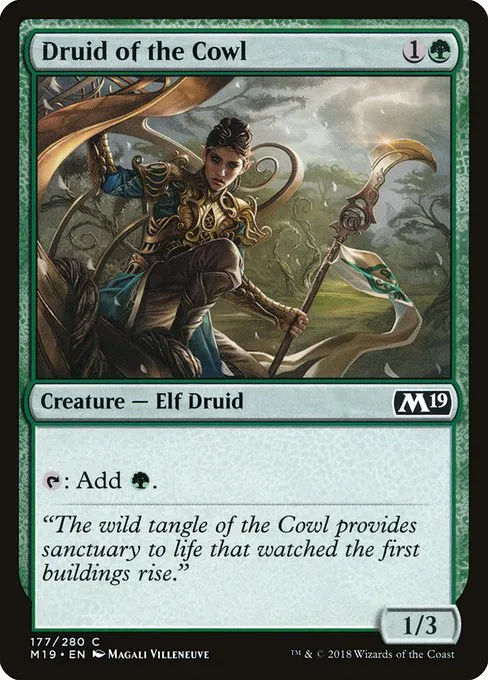 Druid of the Cowl · Core Set 2019 177/314