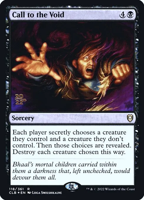 Call to the Void · Battle for Baldur's Gate Promos 118s/104