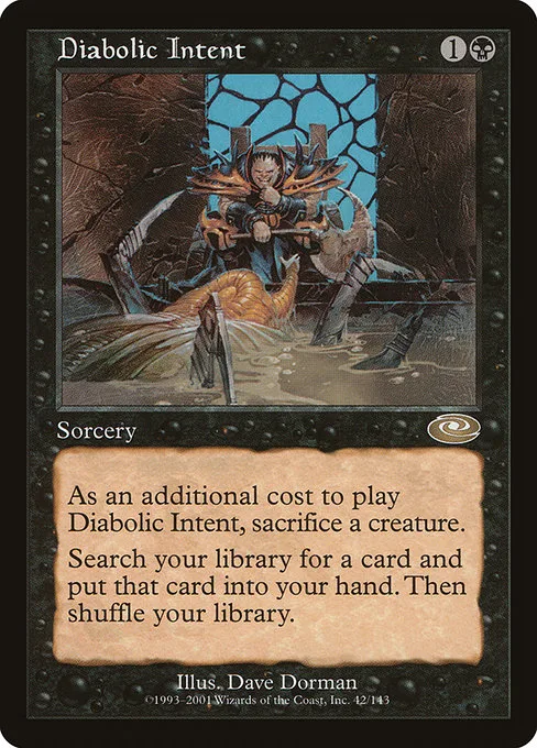 Diabolic Intent · Planeshift 42/146