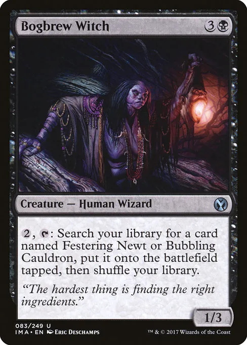 Bogbrew Witch · Iconic Masters 83/249