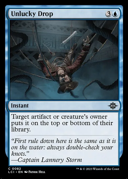 Unlucky Drop · The Lost Caverns of Ixalan 82/416