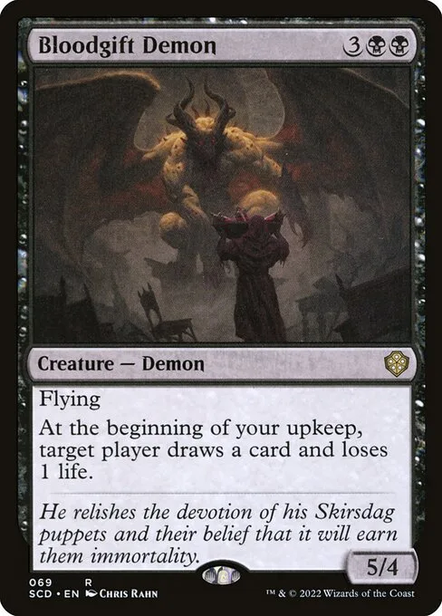 Bloodgift Demon · Starter Commander Decks 69/352