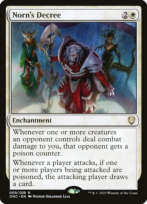 Norn's Decree · Phyrexia: All Will Be One Commander 9/174