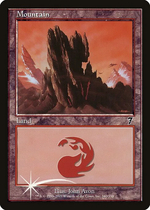 Mountain · Seventh Edition 340★/708