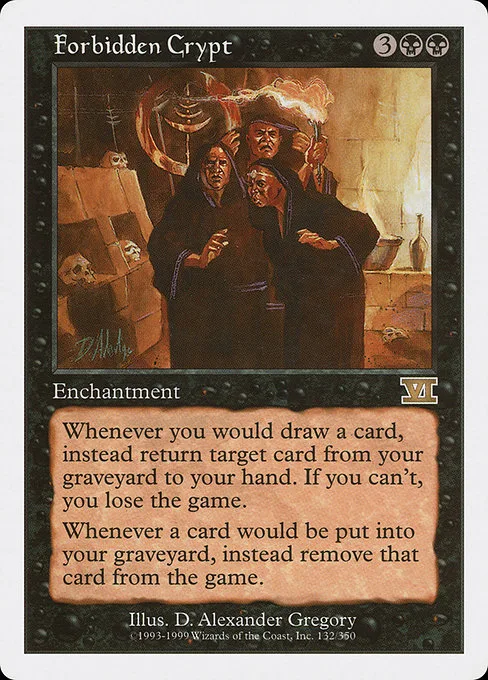 Forbidden Crypt · Classic Sixth Edition 132/351