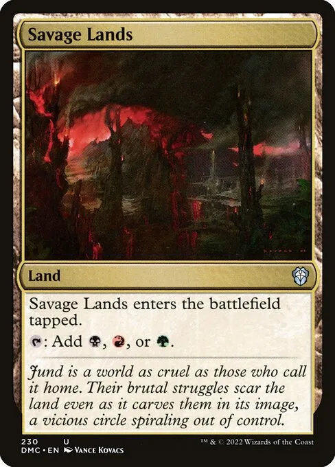 Savage Lands · Dominaria United Commander 230/240