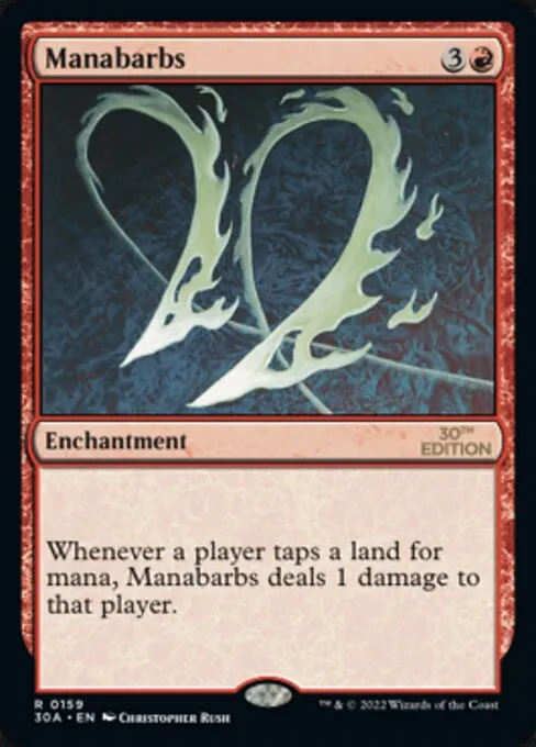 Manabarbs · 30th Anniversary Edition 159/594
