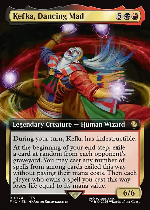 Kefka, Dancing Mad · Final Fantasy Commander 174/486