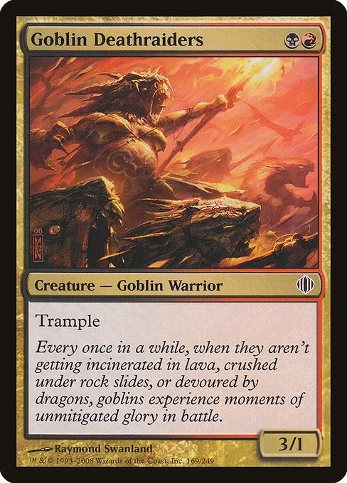 Goblin Deathraiders · Shards of Alara 169/250