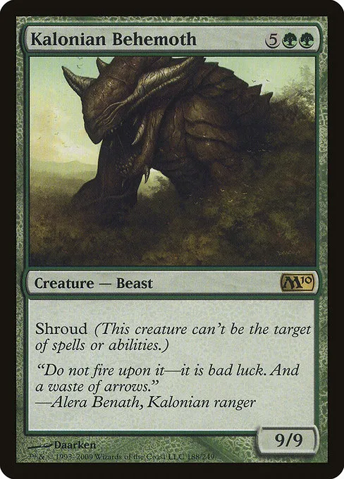 Kalonian Behemoth · Magic 2010 188/249