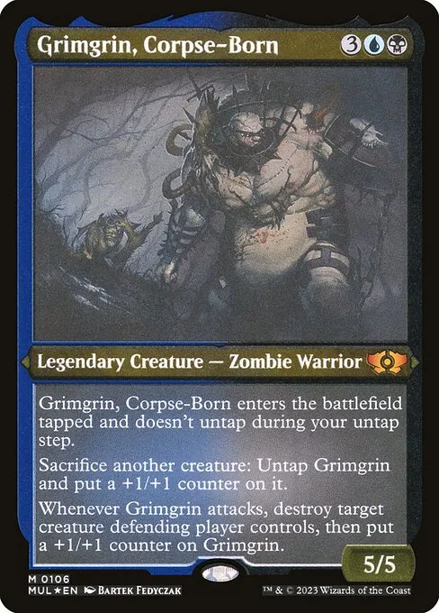 Grimgrin, Corpse-Born · Multiverse Legends 106/261