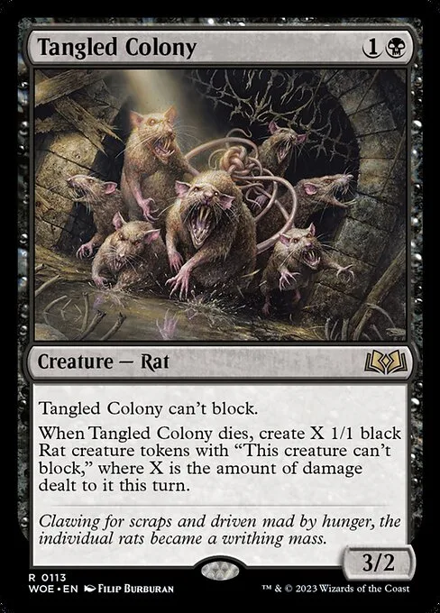 Tangled Colony · Wilds of Eldraine 113/381