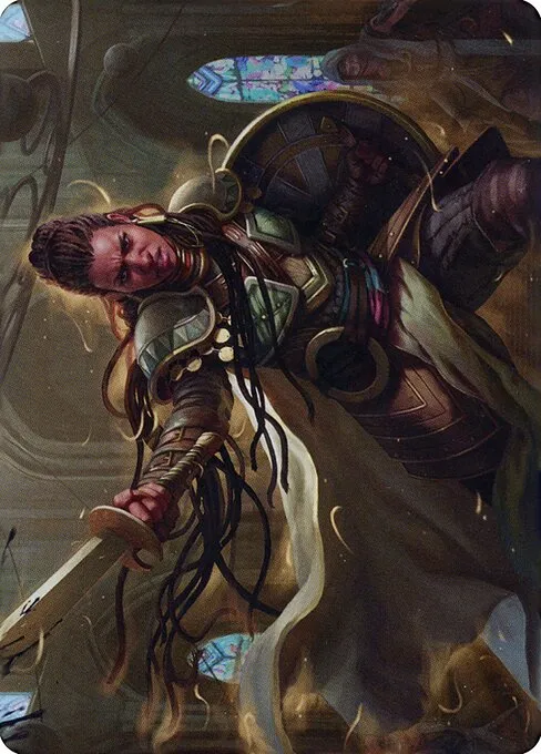 Shanna, Purifying Blade // Shanna, Purifying Blade · Dominaria United Art Series 55/81