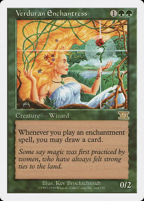 Verduran Enchantress · Classic Sixth Edition 264/351