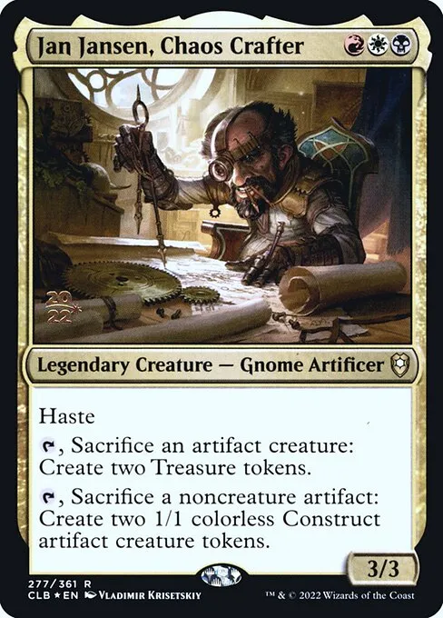 Jan Jansen, Chaos Crafter · Battle for Baldur's Gate Promos 277s/104