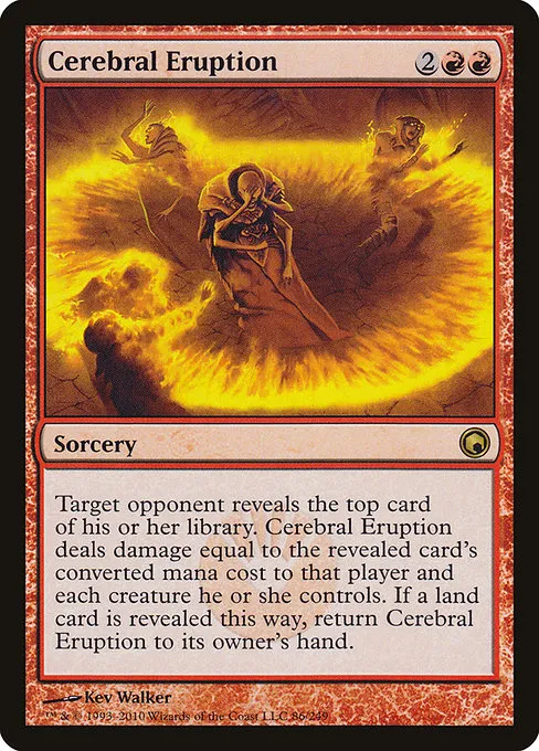 Cerebral Eruption · Scars of Mirrodin 86/249