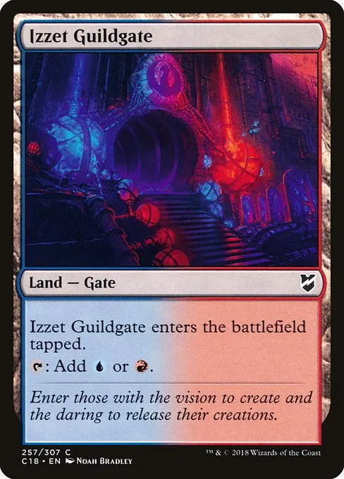 Izzet Guildgate · Commander 2018 257/307